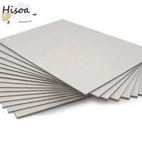 Carton duplex gris et blanc à grammage multiple, carton gris pour emballage, impression, découpe, papier en feuilles, directement de l'usine