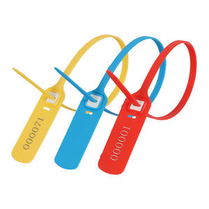 Sceau de sécurité en plastique personnalisable de toutes les couleurs, protection incendie, impression laser - Product Image 2