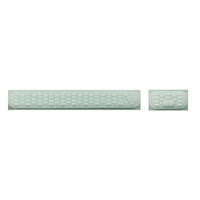Support de poignet rectangulaire en mousse à mémoire de forme pour clavier mécanique et tapis de souris de bureau, protège-poignets pour femmes