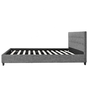 Tête de <span class=keywords><strong>lit</strong></span> <span class=keywords><strong>en</strong></span> cuir matelassé avec tissu souple, robuste et bon marché, assemblage facile, <span class=keywords><strong>cadre</strong></span> de <span class=keywords><strong>lit</strong></span> rembourré - Product Image 2