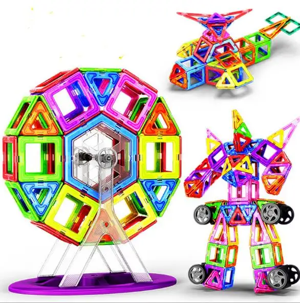 Magnet blatt Set für Kinder Magnet fliesen Bausteine Kleinkind Lernspiel zeug Magische Magnet blöcke Spielzeug Kunststoff ABS