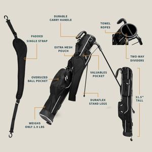 <span class=keywords><strong>Sac</strong></span> <span class=keywords><strong>de</strong></span> golf léger et durable pour parcours <span class=keywords><strong>de</strong></span> driving range et par-3, facile à transporter - Product Image 4