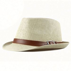 Wholesale Custom Mens Panama Fedora <b>Hats</b> <b>Straw</b> <b>Hat</b> - Product Image 5