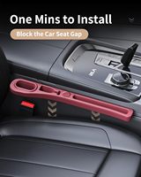 MBERFITU Lot de 2 Remplisseurs de Fente pour Siège de Voiture en Matière PE 1,2 Pouces Bloqueur de Fente Console Centrale Empêche les Objets de Tomber (Mis à Jour)