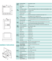 Medidor de Energía Inteligente Trifásico RS485 Modbus RTU con Precisión de Clase 0.5