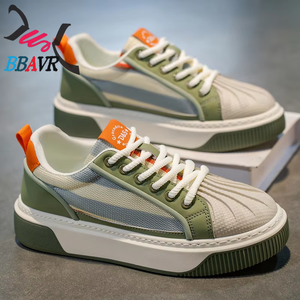 Zapatos para Hombre de Tela Delgada, Transpirables y Cómodos, Deportivos y Casuales, Superficie de Malla Ultra Suave, Suela Gruesa que Aumenta la Altura - Product Image 4