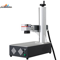 Machine de marquage laser à fibre portable 20W 30W 50W, graveur laser portable pour métal, plastique, logo