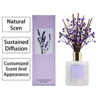 Diffuseur de parfum en rotin de luxe, personnalisé pour la maison, nouveau diffuseur de parfum, huile essentielle naturelle, diffuseur de parfum aux fleurs