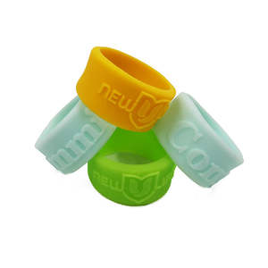 Hochwertige Silikon Eheringe für Männer Frauen Qalo Groove Life Enso Ringe Nicht leitfähige Sicherheit Geburtstag Weihnachten - Product Image 1