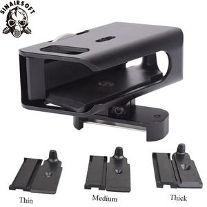 Étui de ceinture tactique en alliage d'aluminium IPSC durable, usiné CNC, pour équipement de défense personnelle - Product Image 5