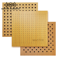 Panneau insonorisant perforé panneau mural acoustique panneau MDF