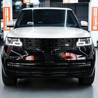 Kit de Carrocería para Automóvil, Compatible con Range Rover Vogue 2013-2016, Mejora de Parachoques Delantero y Trasero, Accesorios para Auto