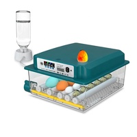 Incubateur à œufs de poulet à vente chaude, capacité de 36 œufs, machine d'éclosion avec moteur de retournement, incubateur entièrement automatique à vendre au Ghana