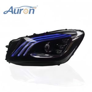 AURON Nuevo Conjunto de Faros Delanteros LED CSP de 12V 6000K 36W Súper Brillantes, 6000 Lúmenes, Clase S W222 2013-2016, para Automóvil - Product Image 4