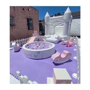 Jeux <span class=keywords><strong>de</strong></span> <span class=keywords><strong>jeu</strong></span> doux <span class=keywords><strong>de</strong></span> couleur pastel Ensembles d'équipement <span class=keywords><strong>de</strong></span> <span class=keywords><strong>jeu</strong></span> doux bleu pour bébé d'intérieur - Product Image 5