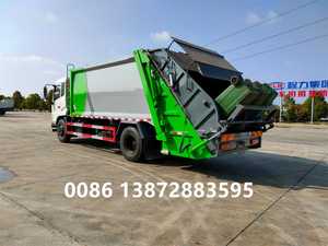 Dongfeng 16 Sistema hidráulico <span class=keywords><strong>de</strong></span> camión <span class=keywords><strong>de</strong></span> basura comprimido cúbico con informe <span class=keywords><strong>de</strong></span> prueba para la recolección <span class=keywords><strong>de</strong></span> gestión <span class=keywords><strong>de</strong></span> residuos municipales - Product Image 6