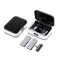 Nouveau produit : Microphone cravate sans fil 2.4G intelligent à réduction de bruit omnidirectionnel pour enregistrement en direct sur téléphone portable et radio
