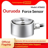 Capteur de force cylindrique Ouluda AT8602, cellule de charge 50N, module bidirectionnel de tension et de compression, 2kN, détection aérospatiale et médicale
