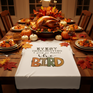 Chaque Thanksgiving, je fais cadeau à ma famille du t-shirt à manches longues The Bird. - Product Image 3