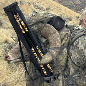 Bâton de chasse et de tir en aluminium à 4 pieds, couleur camouflage, super léger, hauteur réglable jusqu'à 180 cm - Product Image 3