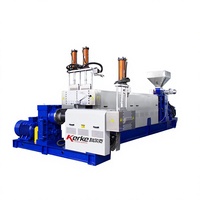 Extrudeuse monovis à deux étages pour le recyclage et la granulation de mousse EPS EPET