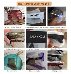 ホット販売女性リムレスシェードメタルアイウェアサングラスグラデーション不規則サングラスGafas De Sol - Product Image 3