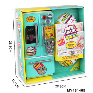 <span class=keywords><strong>Giocattolo</strong></span> Sorpresa per Casa delle Bambole, Mini Frigorifero Simulato, Piccolo <span class=keywords><strong>Frigo</strong></span> in Plastica, <span class=keywords><strong>Giocattolo</strong></span> con Effetto Fuoco, Blind Box con Palline Alimentari - Product Image 4