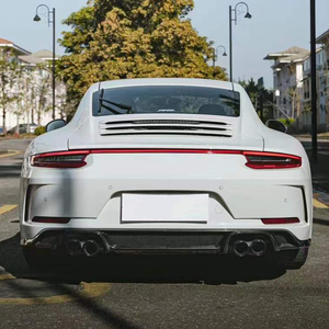 Kit carrosserie sport 2016-2019 pour modification et amélioration de voiture, avec lèvre de pare-chocs arrière et feux arrière intégrés, compatible avec 911 991.2 - Product Image 5