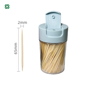 Nouveau style, <span class=keywords><strong>cure</strong></span>-dents jetables en bambou en <span class=keywords><strong>gros</strong></span> flacon pour fêtes, restaurants et hôtels - Product Image 3
