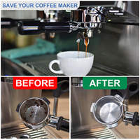 30 comprimés nettoyants pour machine à café, détartrant effervescent pour machine à expresso, écologique, non toxique, usage universel