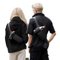 Sac de rangement portable en tissu Oxford imperméable avec fermeture à cordon, design minimaliste pour les sports et la course à pied en plein air (unisexe)
