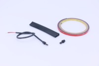 Capteur de sécurité anti-collision en silicone FS-40 avec ruban adhésif 3M pour véhicule commercial, fourgonnette, capteur de porte automatique