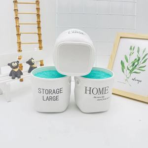 Cestas de Almacenamiento de Espuma Plástica Mini con Cordón para Almacenamiento en el Hogar, Tamaño Grande - Product Image 2