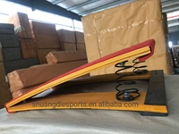 Équipement de pratique en bois dur planche élastique maison voûte Fitness jouer gymnastique athlétisme entraînement enfants tremplin