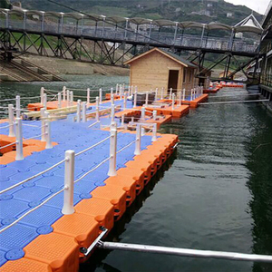 ขายร้อน HDPE ทำหมักลอยพลาสติกลอยสะพานและทางเดินสำหรับทะเลคลื่นใหญ่ลอย - Product Image 5