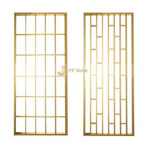 ฉากกั้นห้องสแตนเลส M134 ดีไซน์หรูหรา ตัดด้วยเลเซอร์ สำหรับโรงแรม ร้านอาหาร ดีไซน์กันน้ำสำหรับตกแต่งภายใน - Product Image 5