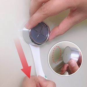 Tự dính khăn Móc Nhựa mạ điện khăn quần áo tường móc - Product Image 5