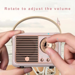 Nuovo Design HM11 <span class=keywords><strong>Altoparlanti</strong></span> Wireless Stereo Attivi Portatili Classici <span class=keywords><strong>per</strong></span> Feste all'Aperto, Lettore Musicale, Sistema <span class=keywords><strong>Home</strong></span> Theater, Altoparlante Retrò - Product Image 4