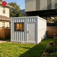 Cogsun Tiny Home préfabriquée, maison conteneur extensible de 20 et 40 pieds, kit de cabane modulaire portable à vendre