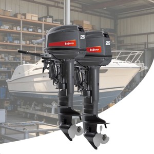 Moteur marin 2 temps 15HP 25HP puissant et économe en carburant pour bateaux de pêche, yachts et navires commerciaux - Product Image 4
