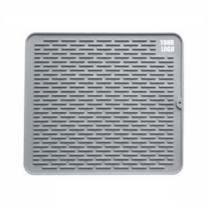 Yongli חום עמיד חום סיר צלחת גדולה תוספת ניקוז צלחת גדולה ייבוש מחצלת סיליקון ללא להחליק לחלקת כיור מטבח - Product Image 5