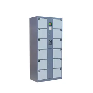 Package electronic barcode system smart cabinet for supermarket shop smart parcel locker