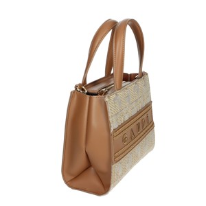 Borsa V4AI-11851 di lusso in pelle classica piccola borsa due manici Logo vegano Zip vera pelle ODM borsa alla moda per le signore - Product Image 6