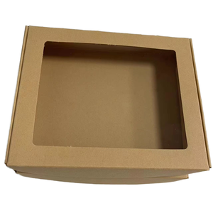 Biodegradable Recycled Materials Kraft Paper Mailer Packaging Box Custom Logo <b>Small</b> Size Corrugated Cardboard Shipping Box - Product Image 1