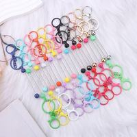 Metal kralen sleutelhanger DIY kit, Kawaii tasbedel knutselmaterialen voor groothandel