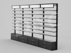 Custom Metal Cigar Shop Fitting <strong>Display</strong> Cigar Ettes <strong>Shelves</strong> Tobacco Floor Stand Tobacco <strong>Display</strong> Rack Smoke Shop <strong>Display</strong> - Product Image 2