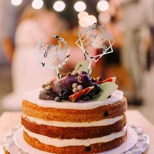 Glitter oro personalizzato matrimonio personalizzato <span class=keywords><strong>buon</strong></span> <span class=keywords><strong>compleanno</strong></span> acrilico torta Topper decorazione torta <span class=keywords><strong>compleanno</strong></span> e anniversario - Product Image 5