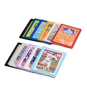 Wholesale Custom Durable Waterproof PP Material Color Border Trading <b>Card</b> Sleeves for <b>Cards</b> Storage - Product Image 3