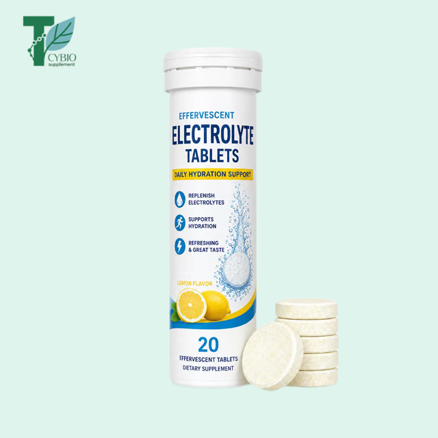 OEM Wholesale Private Label Premium Quality Effervescent Electrolyte Tablets Daily Dietary Supplement