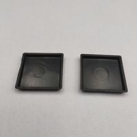 Fournisseurs professionnels Moulage par injection 40x40mm Bases carrées en plastique texturé pour jeux de table